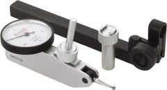 SPI - 8 Piece, 0" to 0.03" Measuring Range, 1-1/4" Dial Diam, 0-15-0 Dial Reading, White Dial Test Indicator Kit - 0.0005" Accuracy, 0.64" Contact Point Length, 0.079" Ball Diam, 0.0005" Dial Graduation - Americas Industrial Supply