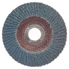 5″ × 7/8″ Flap Disc BlueFire Type 29 Fiberglass Plate 24 Grit - Americas Industrial Supply