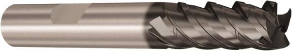 Seco - 16mm, 4 Flute, Single End, Solid Carbide, Corner Chamfer End Mill - 99mm OAL, 48° Helix, Right Hand Flute, 40mm LOC, Right Hand Cut - Americas Industrial Supply