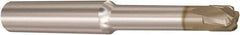 Seco - 3mm, 3 Flute, Single End, Solid Carbide, 1.5mm Corner Radius End Mill - 80mm OAL, 10° Helix, Right Hand Flute, 1.5mm LOC, Right Hand Cut, - Americas Industrial Supply