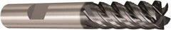 Seco - 12mm, 5 Flute, Single End, Solid Carbide, Corner Chamfer End Mill - 83mm OAL, 48° Helix, Right Hand Flute, 30mm LOC, Right Hand Cut - Americas Industrial Supply
