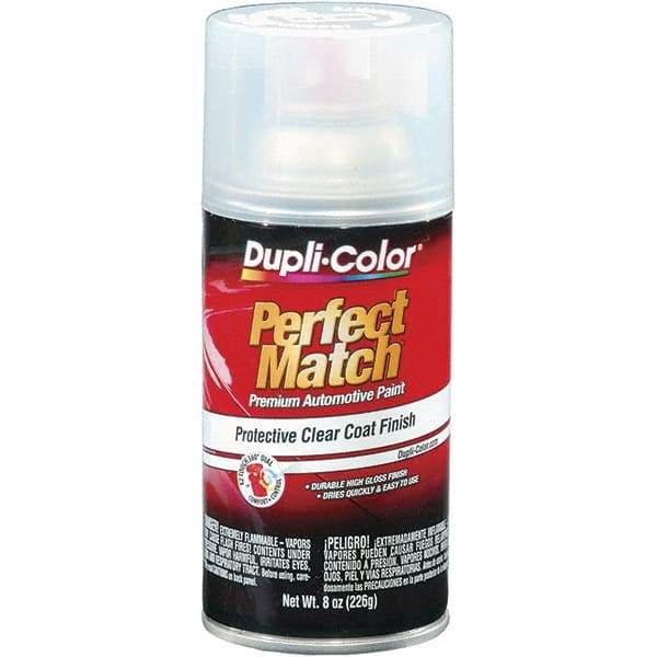 Dupli-Color - Clear Automotive Topcoat - 8 oz Aerosol Can - Americas Industrial Supply