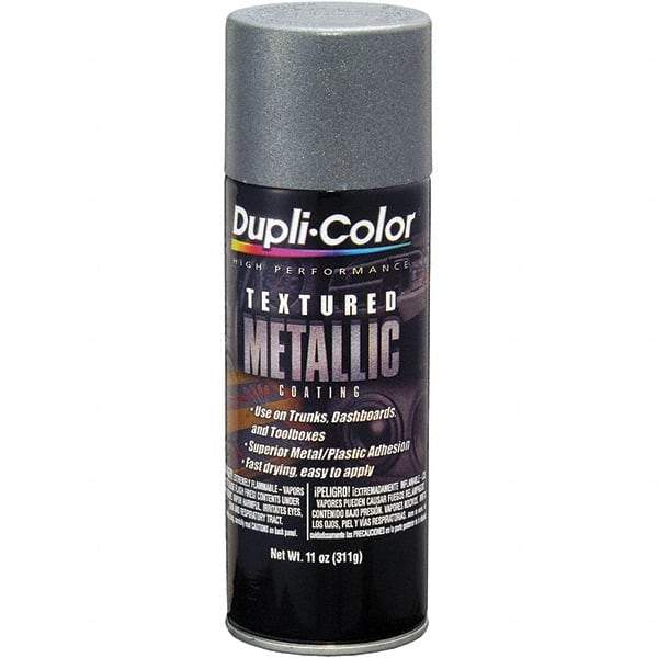 Dupli-Color - Charcoal Textured Metallic Automotive Topcoat - 11 oz Aerosol Can - Americas Industrial Supply