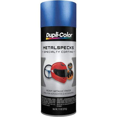 Dupli-Color - Metal Specks Ocean Blue Automotive Topcoat - 11 oz Aerosol Can - Americas Industrial Supply