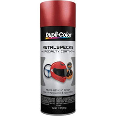 Dupli-Color - Metal Flake Retro Red Automotive Topcoat - 11 oz Aerosol Can - Americas Industrial Supply