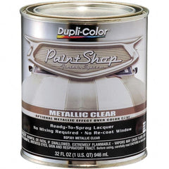 Dupli-Color - Metallic Clear Automotive Topcoat - 1 Qt Can - Americas Industrial Supply