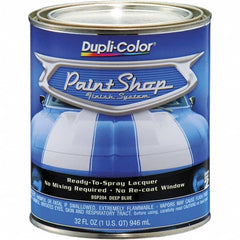 Dupli-Color - Deep Blue Automotive Topcoat - 1 Qt Can - Americas Industrial Supply