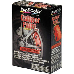 Dupli-Color - 16 oz Red Automotive Heat Resistant Paint - Gloss Finish, 500°F Max Temp, Comes in Aerosol Can - Americas Industrial Supply