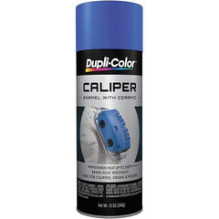 Dupli-Color - 12 oz Blue Automotive Heat Resistant Paint - Gloss Finish, 500°F Max Temp, Comes in Aerosol Can - Americas Industrial Supply