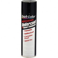 Dupli-Color - 17 oz Black Automotive Paintable Undercoating - Comes in Aerosol Can - Americas Industrial Supply