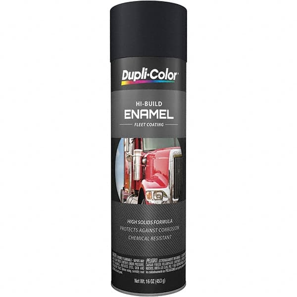 Dupli-Color - 16 oz Semi-Gloss Black Automotive Rust Preventative Paint - Comes in Aerosol Can - Americas Industrial Supply