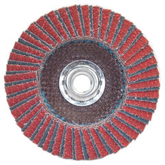 5″ × 5/8″-11″ Flap Disc RedHeat Type 29 Fiberglass 80 Grit - Americas Industrial Supply