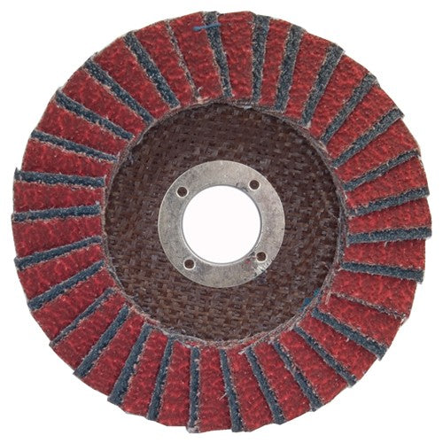 5″ × 7/8″ Flap Disc RedHeat Type 29 Fiberglass 36 Grit - Americas Industrial Supply