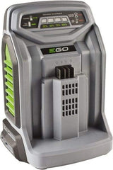 EGO Power Equipment - 6-3/4" Long x 8-1/4" Wide x 11" High Metal & Plastic Battery Charger - For EGO Batteries - Americas Industrial Supply