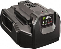 EGO Power Equipment - 8-1/4" Long x 6-1/2" Wide x 4-1/2" High Metal & Plastic Battery Charger - For EGO Batteries - Americas Industrial Supply