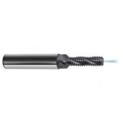 M6 x 1.0 3FL Carbide Thread Mill Tap-Coolant Thru-TiCN - Americas Industrial Supply