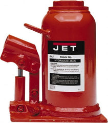 Jet - Manual Bottle, Screw, Ratchet & Hydraulic Jacks Type: Hydraulic Bottle Jack Load Capacity (Ton): 17-1/2 (Inch) - Americas Industrial Supply