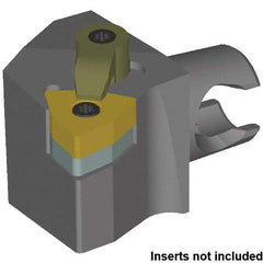 Kennametal - Right Hand Cut, Size KM20, WN.. 0804.. & WN.. 432 Insert Compatiblity, External Modular Turning & Profiling Cutting Unit Head - 12.5mm Ctr to Cutting Edge, 25mm Head Length, Series Kenloc - Americas Industrial Supply