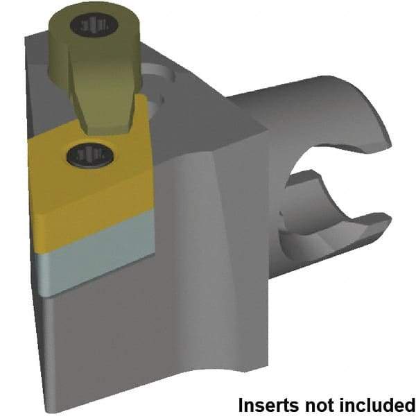 Kennametal - Left Hand Cut, Size KM25, DN.. 1104.. & DN... 332 Insert Compatiblity, External Modular Turning & Profiling Cutting Unit Head - 16mm Ctr to Cutting Edge, 30mm Head Length, Series Kenloc - Americas Industrial Supply