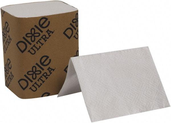 Georgia Pacific - 5" Long x 6-1/2" Wide, Paper Napkins - 2 Ply, White - Americas Industrial Supply