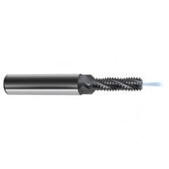 M16 x 1.5 4FL Carbide Thread Mill Tap-Coolant Thru-TiCN - Americas Industrial Supply