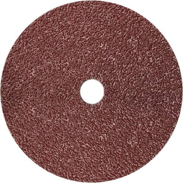3M - 4-1/2" Diam 60 Grit Fiber Disc - Ceramic, 13,300 Max RPM, Series 782C - Americas Industrial Supply