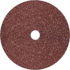 3M - 7" Diam 7/8" Hole 60+ Grit Fiber Disc - Ceramic, 8,600 Max RPM, Series 782C - Americas Industrial Supply