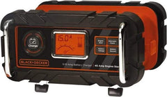 Black & Decker - 12 Volt Automatic Charger/Maintainer - 15 Amps, 40 Starter Amps - Americas Industrial Supply