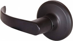 Stanley - Grade 2 Dummy Lever Lockset - 2-3/8 & 2-3/4" Back Set, Keyless Cylinder, Brass Alloy, Oil Rubbed Bronze Finish - Americas Industrial Supply