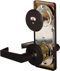 Stanley - Grade 2 Passage Lever Lockset - 2-3/4" Back Set, Keyless Cylinder, Brass Alloy, Oil Rubbed Bronze Finish - Americas Industrial Supply