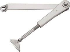 Stanley - Multisized Power Operated Damper - Multimount, Reversible Hand, Painted Aluminum Finish - Americas Industrial Supply