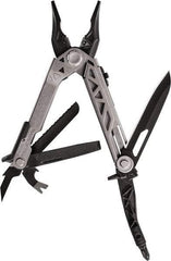 Gerber - 14 Piece, Center Drive Multi-Tool Set - Stainless Steel, 4-45/64" Closed Length - Americas Industrial Supply