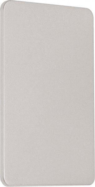 Precision - 15" OAL Nonhanded Flatbar - 32 to 36" Door Width, Satin Stainless Steel Finish, Grade 1, 2100 Series - Americas Industrial Supply
