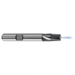 1/2-14 5FL Carbide Thread Mill NPT Tap-Coolant Thru-TiCN - Americas Industrial Supply