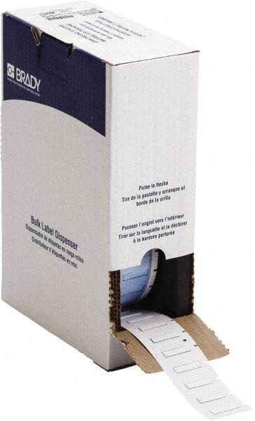 Brady - 1-1/6" Wide x 240" Long, White Heat Shrinkable Polyolefin Heat Shrink Tubing - For BMP61 Labeling System, BMP71 Label Printer, TLS 2200 Thermal Labeling System, TLS-pc Link Thermal Labeling System - Americas Industrial Supply