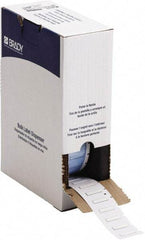 Brady - 1-1/6" Wide x 240" Long, White Heat Shrinkable Polyolefin Heat Shrink Tubing - For BMP61 Labeling System, BMP71 Label Printer, TLS 2200 Thermal Labeling System, TLS-pc Link Thermal Labeling System - Americas Industrial Supply