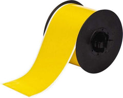 Brady - 3" Wide x 1,200" Long, Yellow Vinyl Tape - For BBP30 Label Printer, BBP33 Label Printer, BBP35 Multicolor Sign & Label Printer, BBP37 Color & Cut Sign & Label Printer, BradyPrinter S3100, BBP31 Sign & Label Printer - Americas Industrial Supply