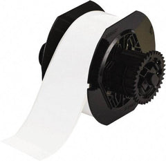 Brady - Labels, Ribbons & Tapes Type: Vinyl Labels Color: White - Americas Industrial Supply