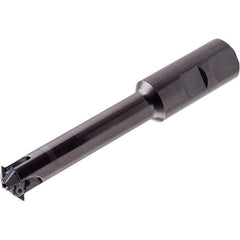 Iscar - 30 Inserts, 80mm Cut Diam, 32mm Arbor Diam, 69mm Max Depth of Cut, Indexable Square-Shoulder Face Mill - 85mm High, XNMU 1306 Insert Compatibility, Through Coolant, Series HeliSlot - Americas Industrial Supply