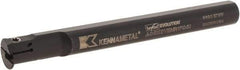 Kennametal - 5/8" Min Bore Diam, 125mm OAL, 1/2" Shank Diam, A-EVE Indexable Boring Bar - 1" Max Bore Depth, EG0160M1FP02 Insert - Americas Industrial Supply