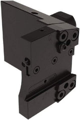 Seco - Tool Block Style 150.10-JETI, 25mm Blade Height, 130.5mm OAL, 100mm OAH, Indexable Cutoff Blade Tool Block - 40mm Shank Width, Through Coolant - Americas Industrial Supply