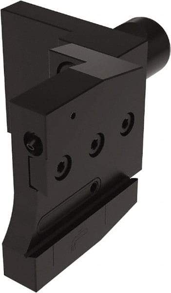 Seco - Tool Block Style 150.10-JETI, 20mm Blade Height, 140.5mm OAL, 74mm OAH, Indexable Cutoff Blade Tool Block - 30mm Shank Width, Through Coolant - Americas Industrial Supply