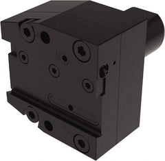 Seco - Tool Block Style 150.10-JETI, 25mm Blade Height, 96mm OAL, 85mm OAH, Indexable Cutoff Blade Tool Block - 40mm Shank Width, Through Coolant - Americas Industrial Supply
