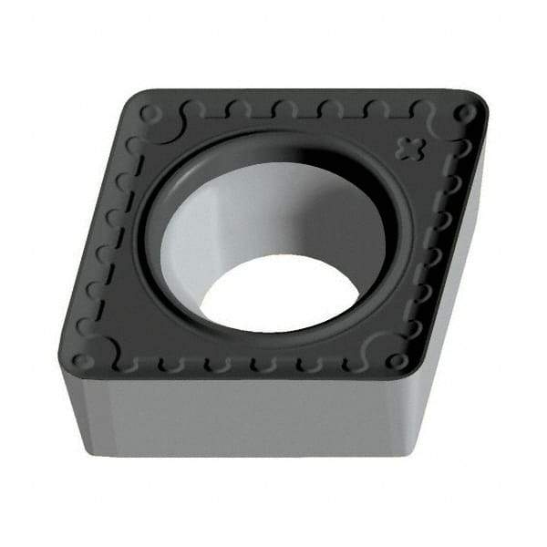 Walter - CCMT431 PM Grade WAK20 Carbide Turning Insert - TiCN/Al2O3/TiN Finish, 80° Diamond, 1/2" Inscr Circle, 3/16" Thick, 1/64" Corner Radius - Americas Industrial Supply