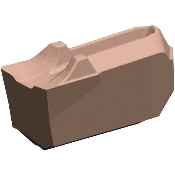 Kennametal - EC-U3 CF Grade KCM35B, 3mm Cutting Width Carbide Cutoff Insert - Right Hand Lead Angle, 0.2mm Corner Radius, TiOCN Finish - Americas Industrial Supply