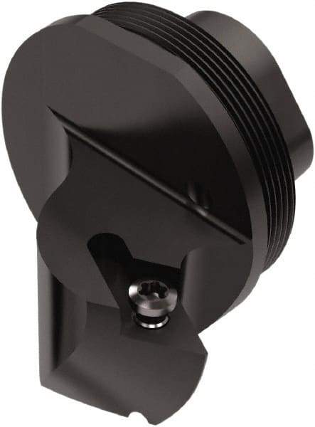 Seco - SDXCR, Right Hand Cut, 62.5° Lead Angle, 50mm Shank Height x 50mm Shank Width, Positive Rake Indexable Turning Toolholder - 25mm OAL, DC..11T3.. Insert Compatibility, Series GL - Americas Industrial Supply