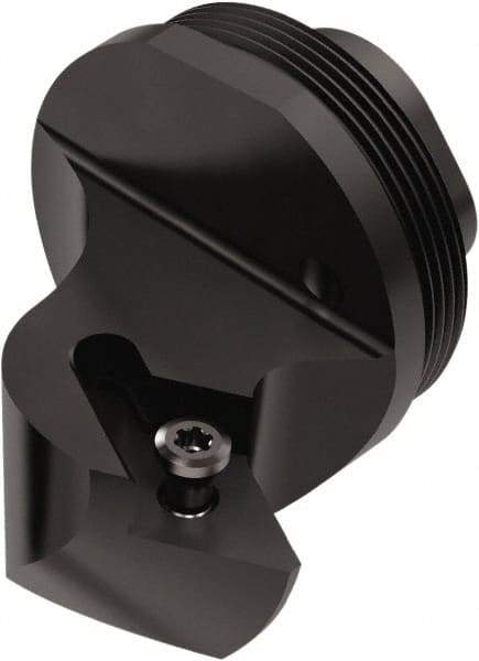 Seco - SDXNR, Right Hand Cut, 62.5° Lead Angle, 32mm Shank Height x 32mm Shank Width, Negative Rake Indexable Turning Toolholder - 25mm OAL, DN..1104.. Insert Compatibility, Series GL - Americas Industrial Supply