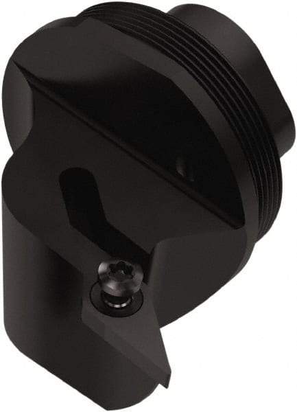 Seco - SVUBR, Right Hand Cut, 93° Lead Angle, 50mm Shank Height x 50mm Shank Width, Positive Rake Indexable Turning Toolholder - 32mm OAL, VBMT1604.. Insert Compatibility, Series GL - Americas Industrial Supply