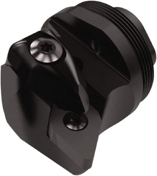 Seco - DDUNR, Right Hand Cut, 93° Lead Angle, 32mm Shank Height x 32mm Shank Width, Negative Rake Indexable Turning Toolholder - 32mm OAL, DN..1504.. Insert Compatibility, Series GL - Americas Industrial Supply