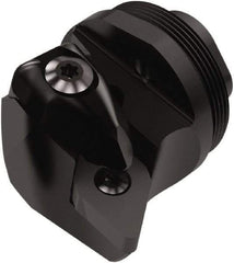 Seco - DDUNR, Right Hand Cut, 93° Lead Angle, 32mm Shank Height x 32mm Shank Width, Negative Rake Indexable Turning Toolholder - 32mm OAL, DN..1504.. Insert Compatibility, Series GL - Americas Industrial Supply
